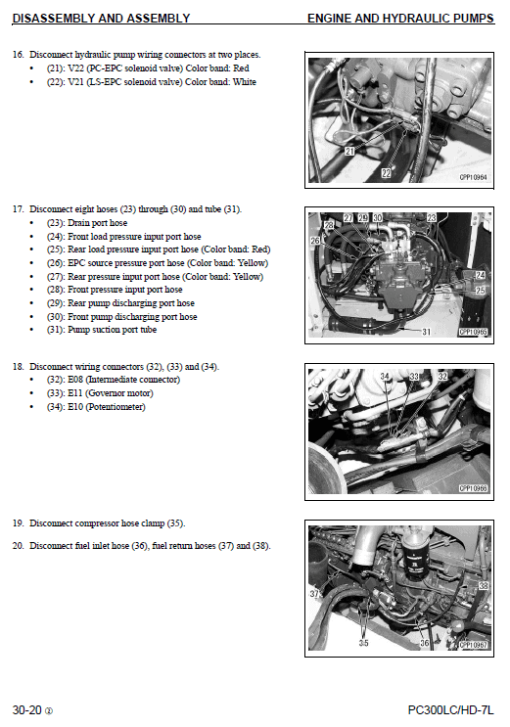 Komatsu PC300LC-7L, PC300HD-7L Excavator Service Manual - Image 5