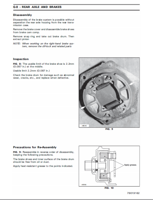 Massey Ferguson 1205, 1215, 1225 Tractor Service Manual - Image 3