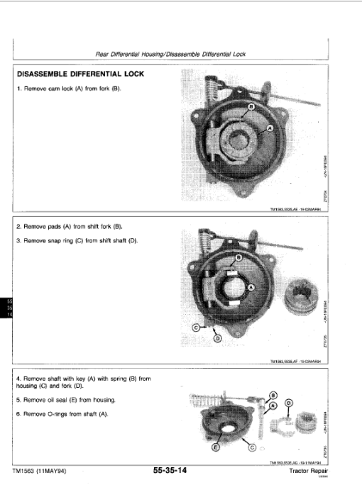 John Deere 2000, 2100, 2200, 2300, 2400 Tractors Repair Technical Manual - Image 5