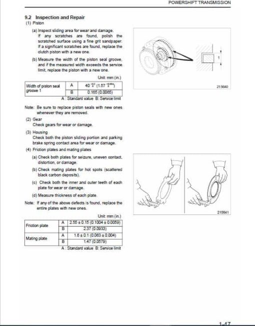 Mitsubishi FD40N, FD45N, FD50CN, FD50N, FD55N Forklift Service Manual - Image 5