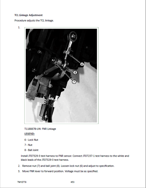 John Deere 850JR Crawler Dozer Repair Technical Manual - Image 5