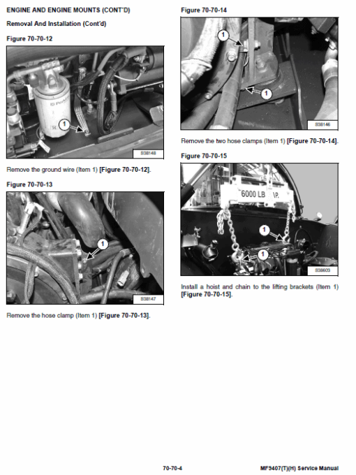 Massey Ferguson MF 9306, 9407 (T)(H) Telescopic Handler Service Manual - Image 5