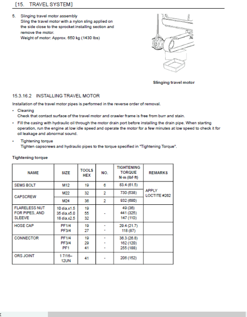 Kobelco SK500LC-10 Hydraulic Excavator Repair Service Manual - Image 5