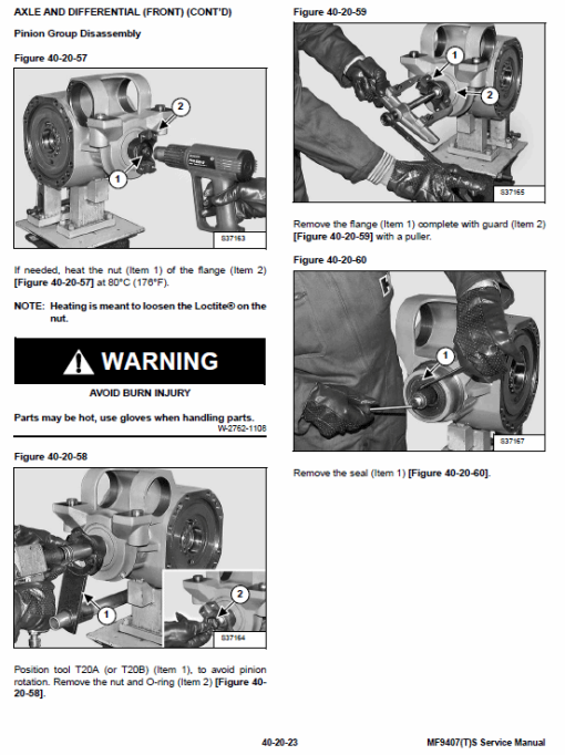 Massey Ferguson MF 9407TS, 9407S Telescopic Handler Service Manual - Image 5