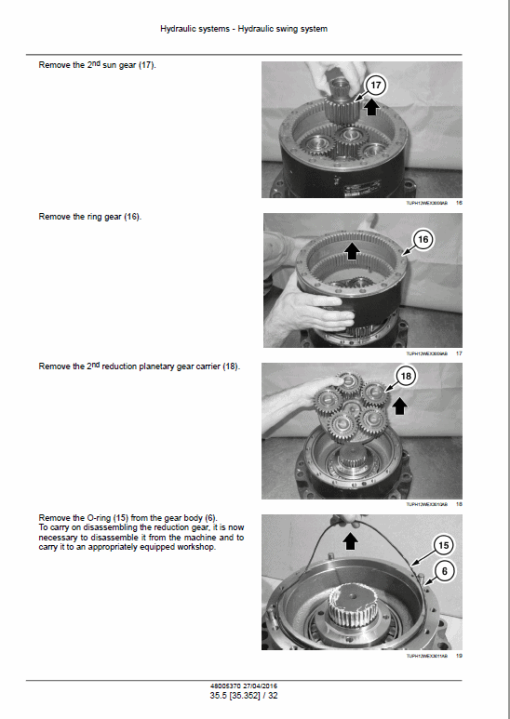 Case WX168, WX188 Wheeled Excavator Service Manual - Image 5