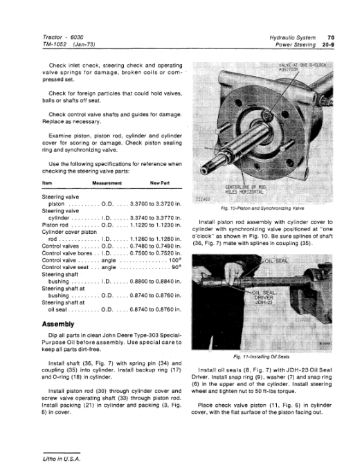 John Deere 6030 Tractor Repair Technical Manual (TM1052) - Image 5