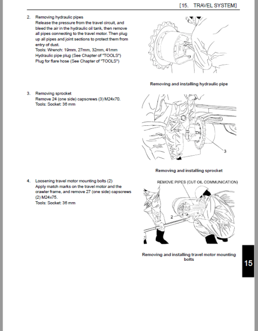 Kobelco SK500XD-10, SK500XDLC-10, SK520XDLC-10 Hydraulic Excavator Repair Service Manual - Image 5