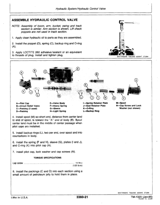 John Deere 690C, 693C Excavator Repair Technical Manual - Image 6