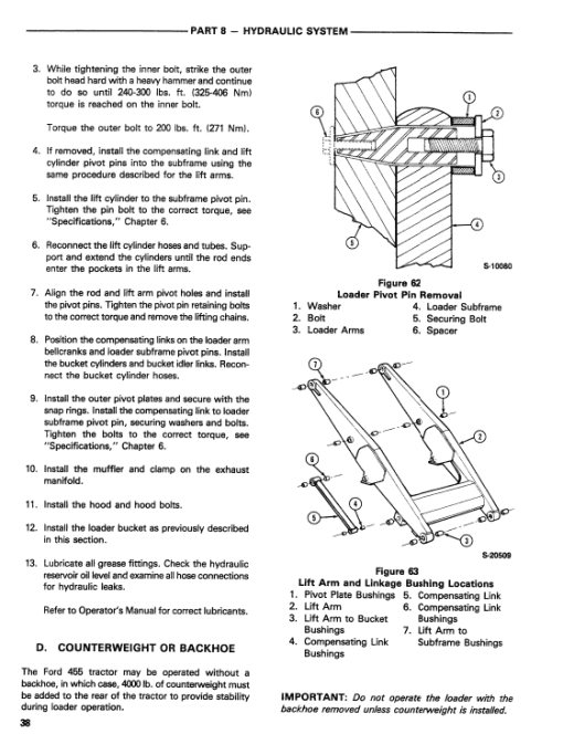 Ford 455 Backhoe Loader Service Manual - Image 5