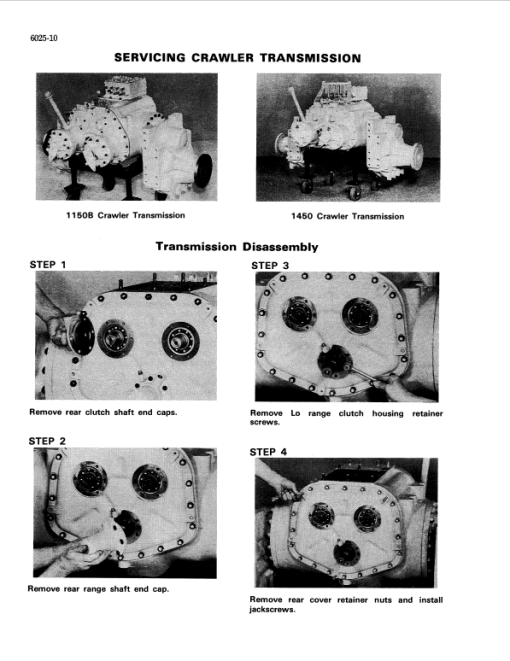 Case 1450 Crawler Dozer Service Manual - Image 5