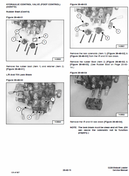 Bobcat S220 Turbo Skid-Steer Loader Service Manual - Image 2