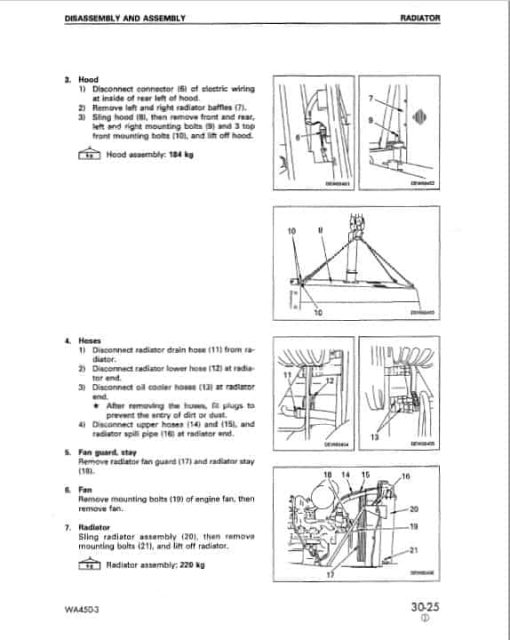 Komatsu WA450-3, WA450-3LL Wheel Loader Service Manual - Image 5