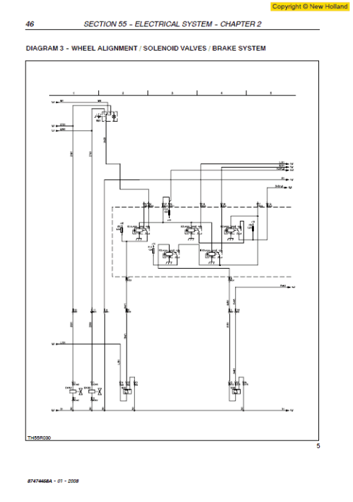 New Holland LM1133 Telehandlers Service Manual - Image 5