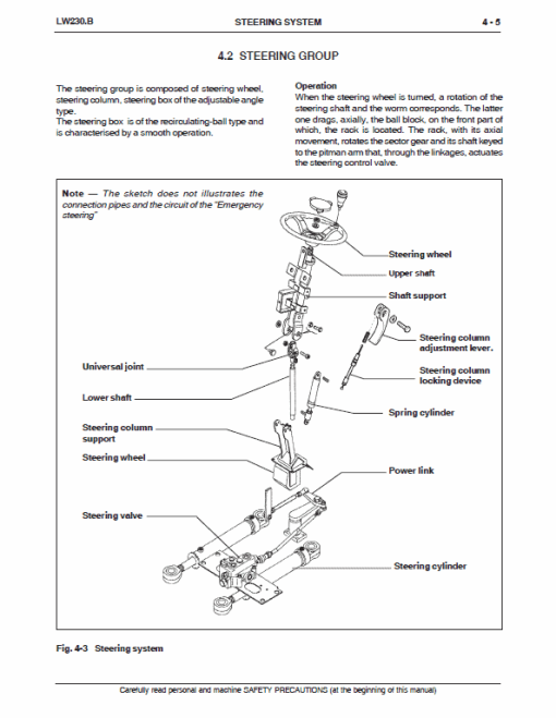 New Holland LW230.B Wheel Loader Service Manual - Image 5