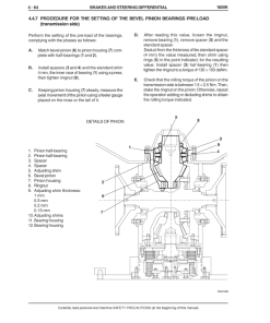 Repair Manual, Service Manual, Workshop Manual