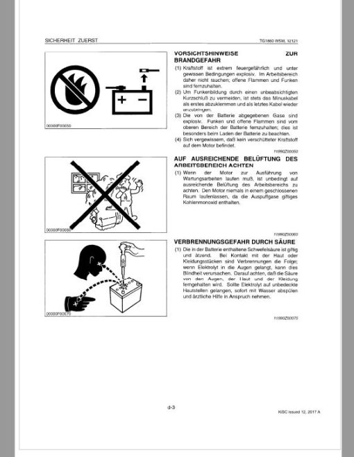 Kubota TG1860, TG1860G Lawn Mower Workshop Repair Manual - Image 5