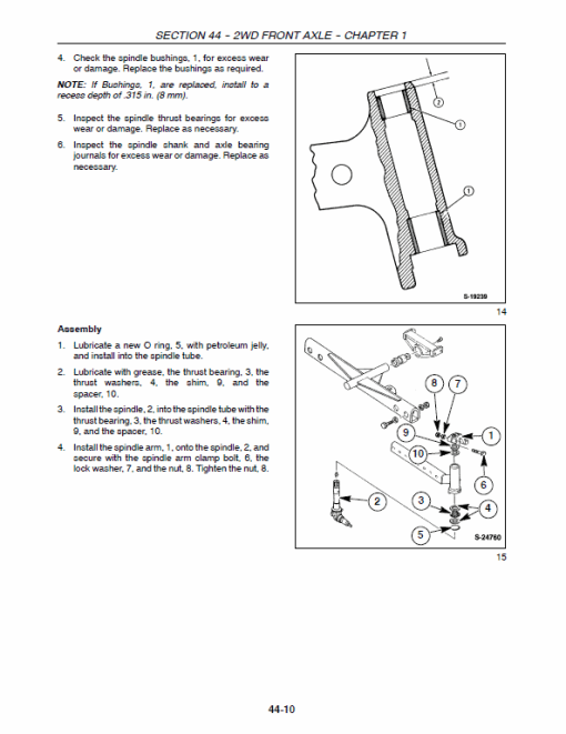 New Holland TC35A, TC35DA, TC40A Tractor Service Manual - Image 5