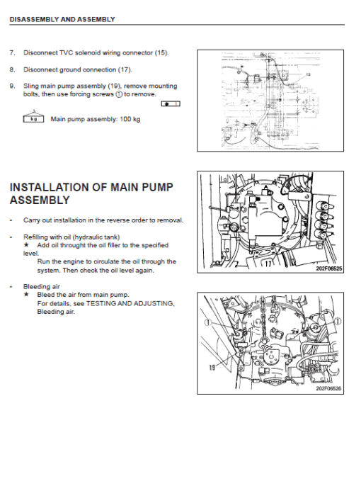 Komatsu PW150ES-6K Excavator Service Manual - Image 5