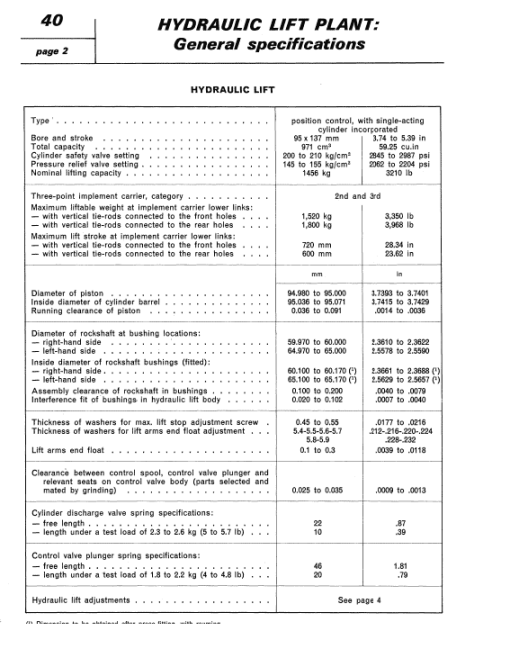 Fiat 805C Crawler Tractor Workshop Service Manual - Image 5