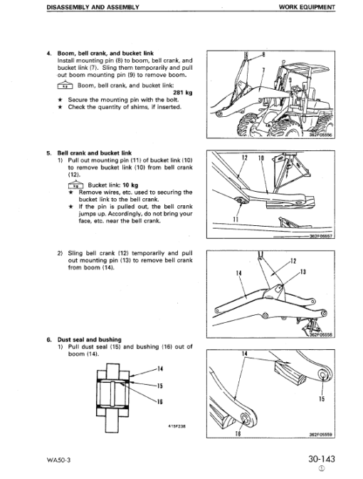 Komatsu WA50-3 Wheel Loader Service Manual - Image 3