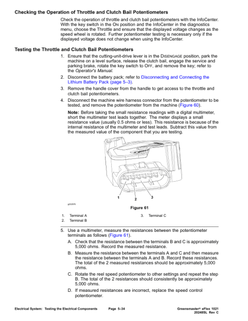 Toro Greensmaster eFlex 1021 Service Repair Manual - Image 5