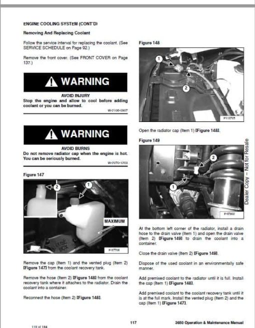 Bobcat 3650 Toolcat Utility Vehicle Service Repair Manual - Image 5