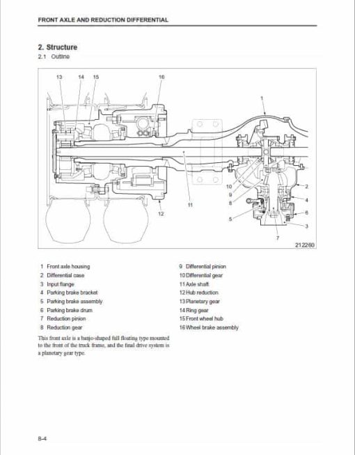 CAT DP80N, DP90N Forklift Lift Truck Service Manual - Image 5