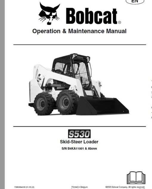 Bobcat S530 Skid-Steer Loader Service Repair Manual - Image 5