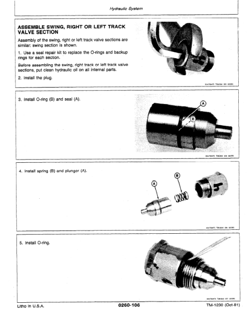 John Deere 990 Excavator Repair Technical Manual (TM1230) - Image 6