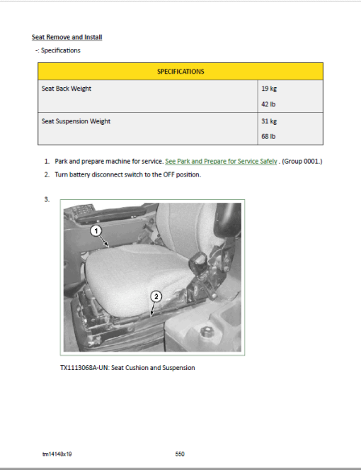 John Deere 624K-II 4WD Loader Technical Manual (SN. from F677549) - Image 5