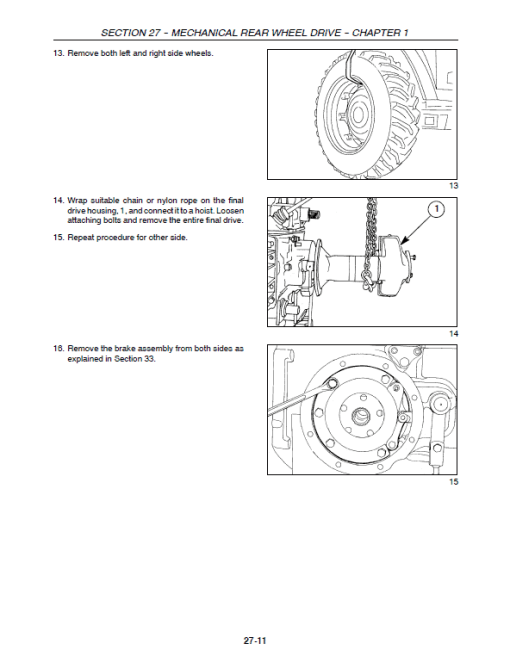 New Holland TT45A, TT50A Tractor Service Manual - Image 5