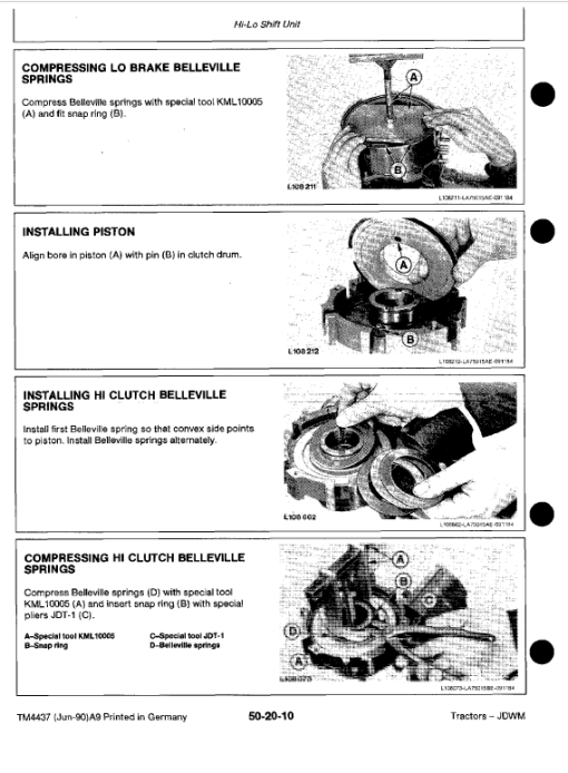 John Deere 1350, 1550, 1750, 1850, 1850N, 1950, 1950N Tractors Technical Manual - Image 5