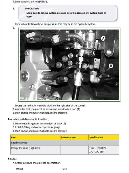 John Deere 4210, 4310, 4410 Compact Utility Tractors Technical Manual (TM1985) - Image 5