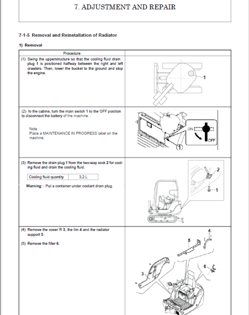 Kobelco SK18-1E Mini Excavator Repair Service Manual - Image 5