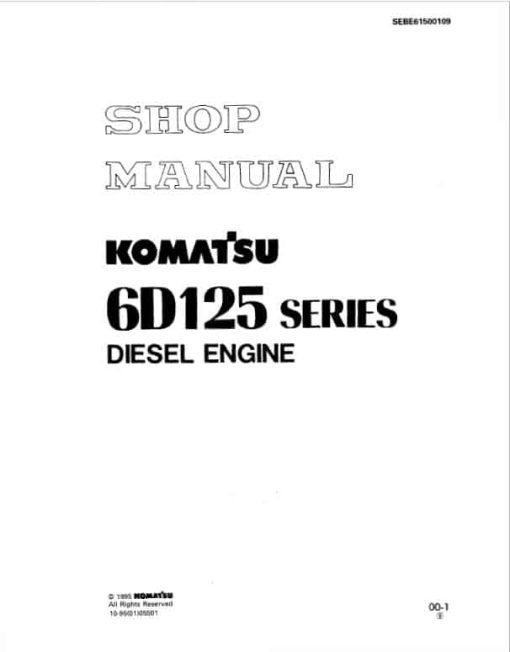 Komatsu WA470-3 Wheel Loader Service Manual - Image 5