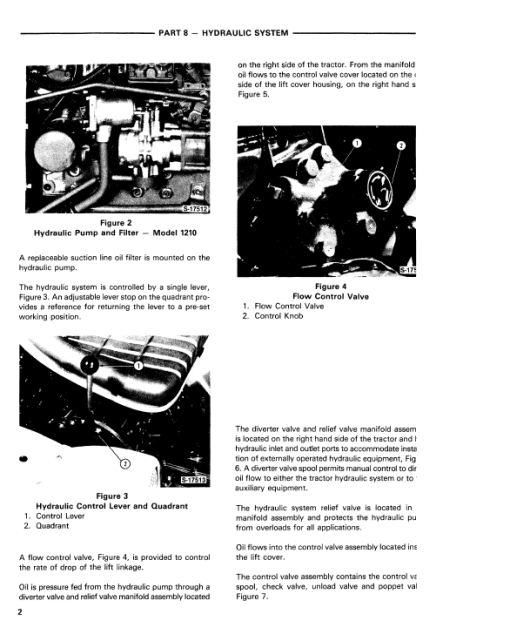 Ford 1110 and 1210 Tractor Service Manual - Image 5