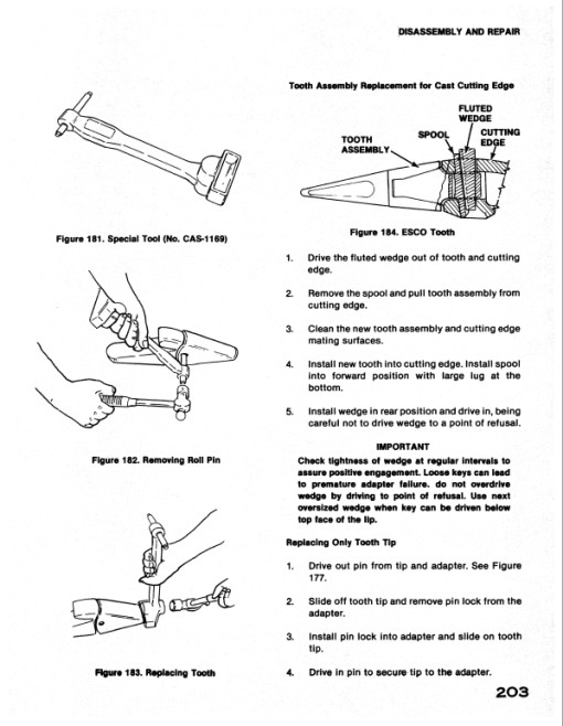 Drott 45 Cruz Air Excavator Service Manual - Image 5