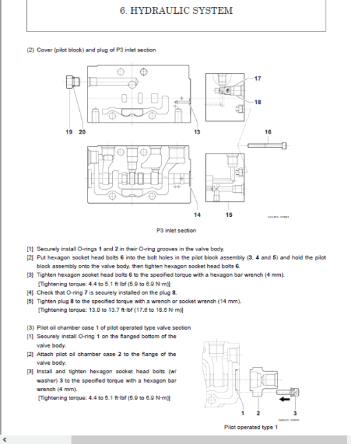 Kobelco SK25SR-6E Mini Excavator Repair Service Manual - Image 5