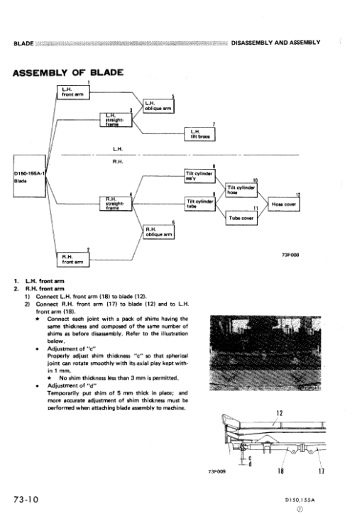 Komatsu D150A-1, D155A-1 Dozer Service Manual - Image 5