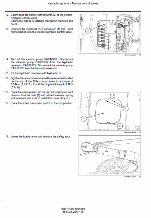 New Holland W130D, W170D Tier 2 Wheel Loader Service Manual - Image 5