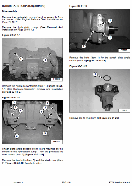 Bobcat S770 Skid-Steer Loader Service Manual - Image 2