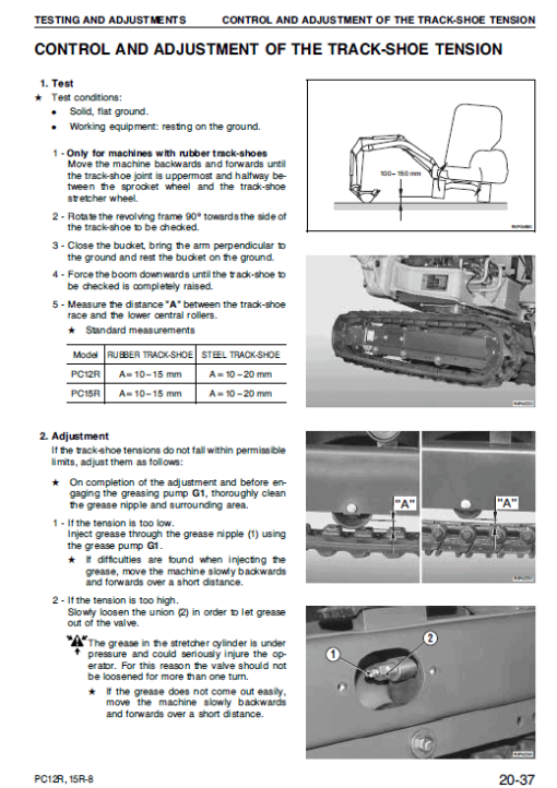 Komatsu PC12R-8, PC15R-8 Excavator Service Manual - Image 5