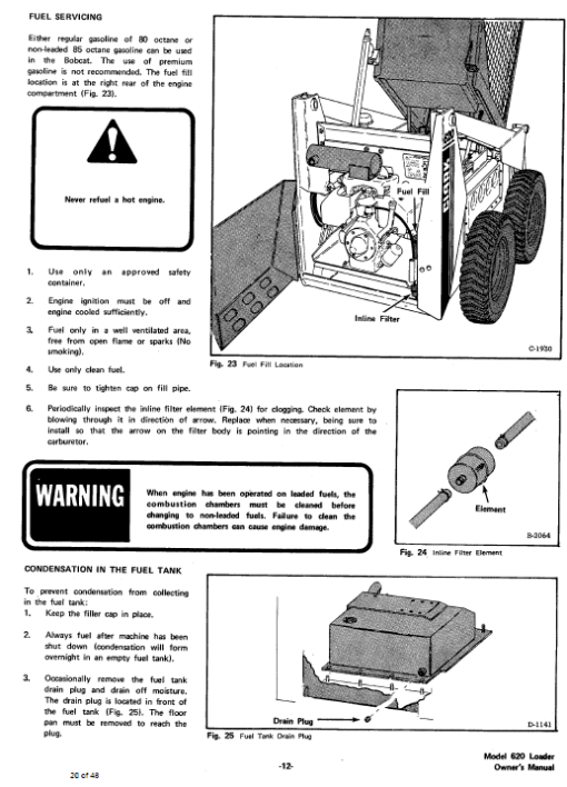 Bobcat 620 Skid-Steer Loader Service Manual - Image 4