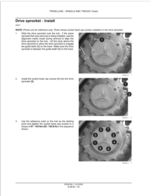 Case 450, 465, 450CT Series 3 SkidSteer Service Manual - Image 5