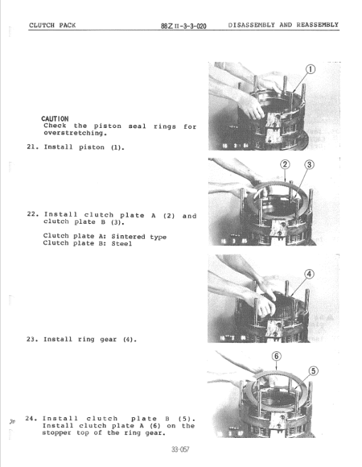 Kawasaki 85ZII Wheel Loader Service Manual - Image 5