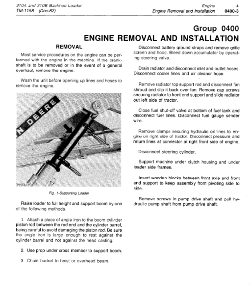 John Deere 310A, 310B Backhoe Loaders Technical Manual (TM1158) - Image 6