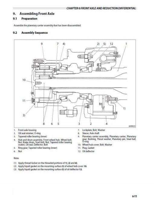 Mitsubishi FD70NM Forklift Lift Truck Service Manual - Image 5