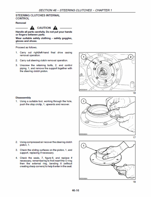 New Holland TK90A, TK90MA, TK100A Tractor Service Manual - Image 5