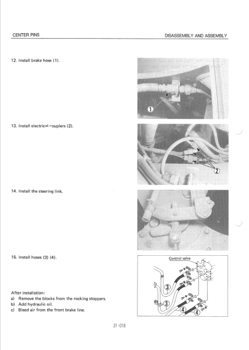 Kawasaki KSS70, 70ZII Wheel Loader Service Manual - Image 3