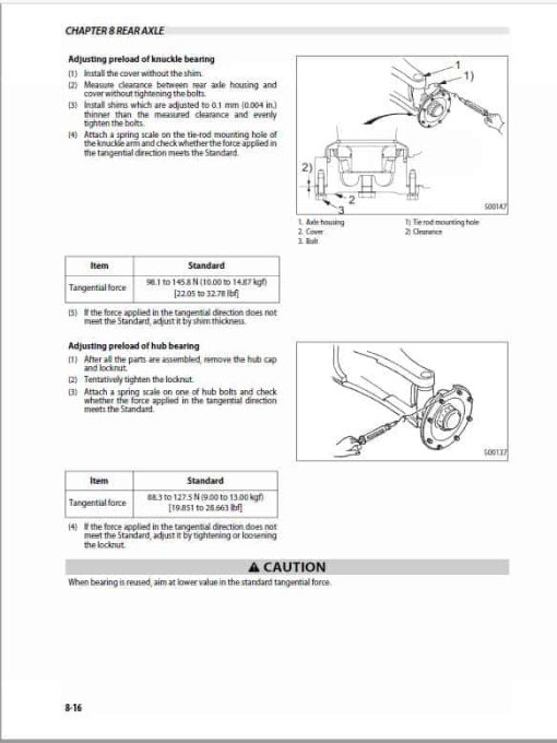 Mitsubishi FD100NM1, FD120NM1, FD135NM1, FD150ANM1 Forklift  Service Manual - Image 5